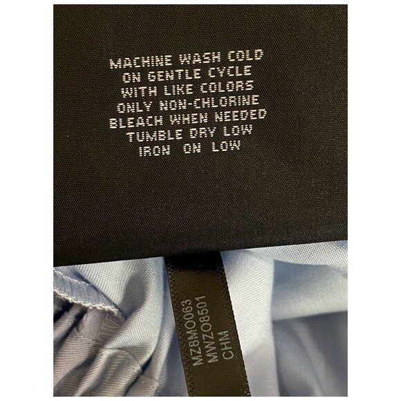 Marc New York Light Blue Full Zip Cinched Utility Jacket Womens Sz M - Picture 10 of 11